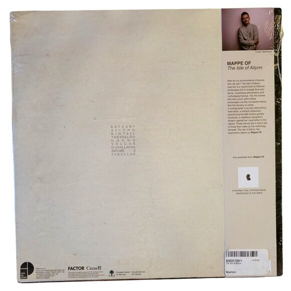*NEW* The Isle of Ailynn Limited Edition Gold Vinyl LP by Mappe Of - Picture 2 of 3